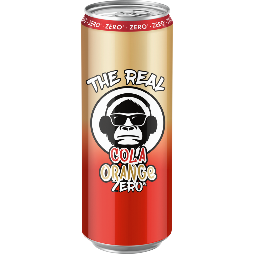 The Real Taste Cola Orange Zero