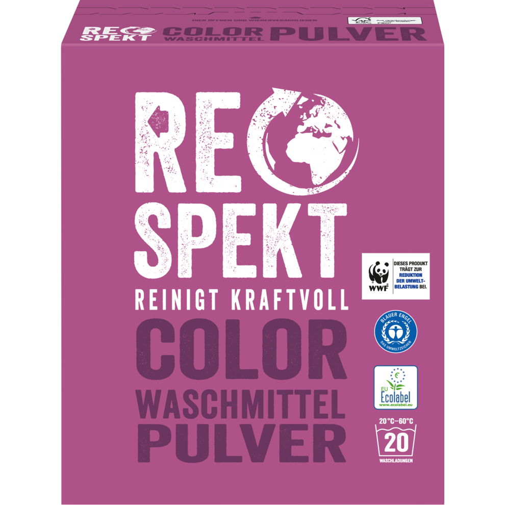 Colorwaschmittel Pulver, 20 WL