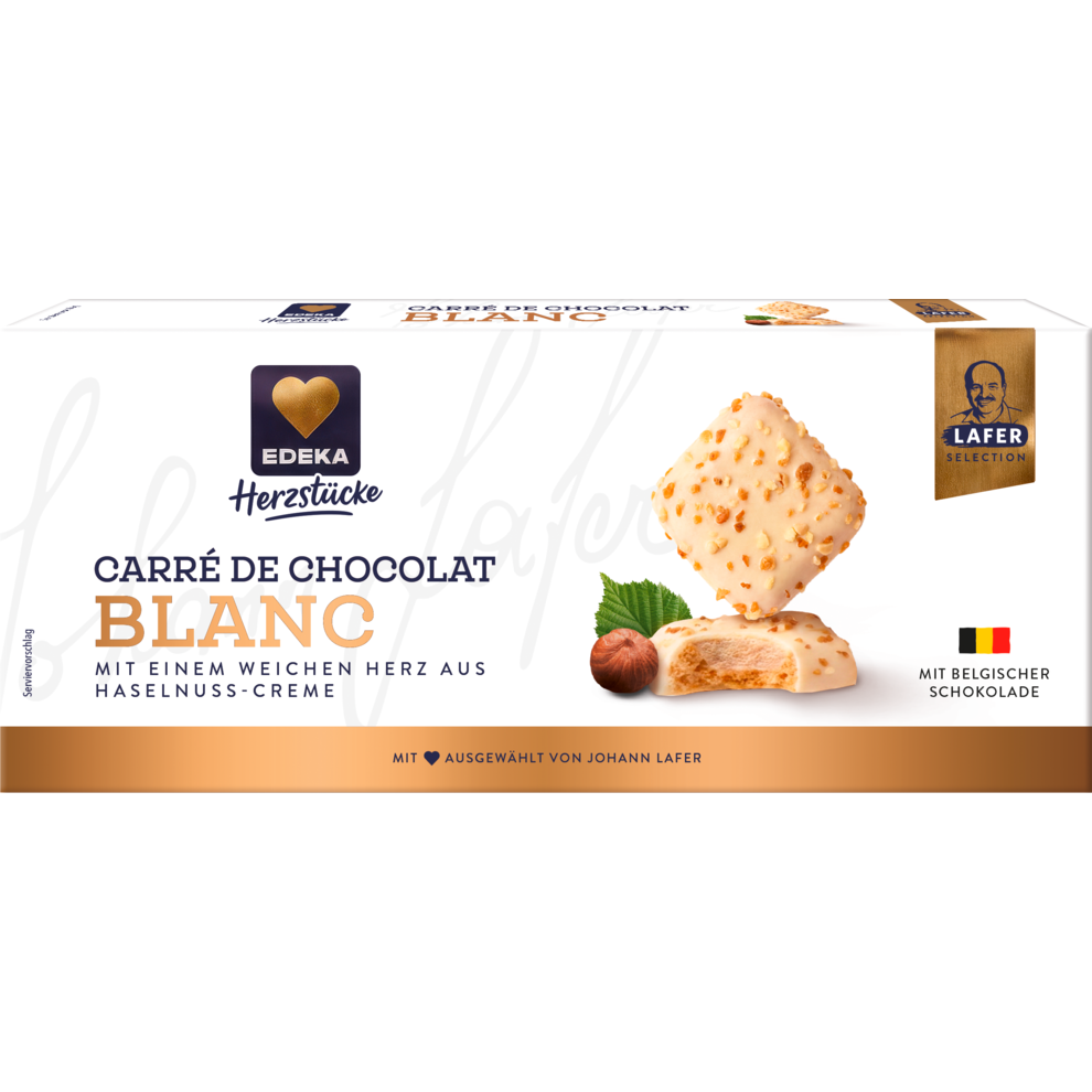 Carré de Chocolat Blanc