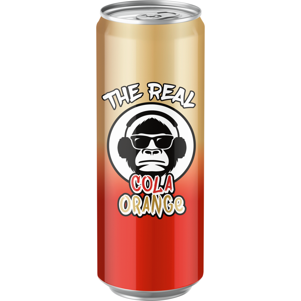 The Real Taste Cola Orange