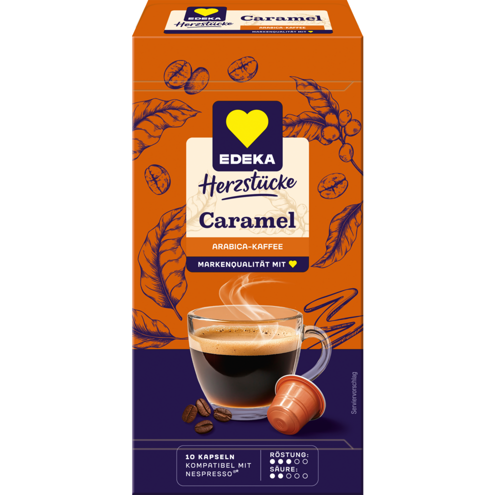 Kaffeekapseln Caramel