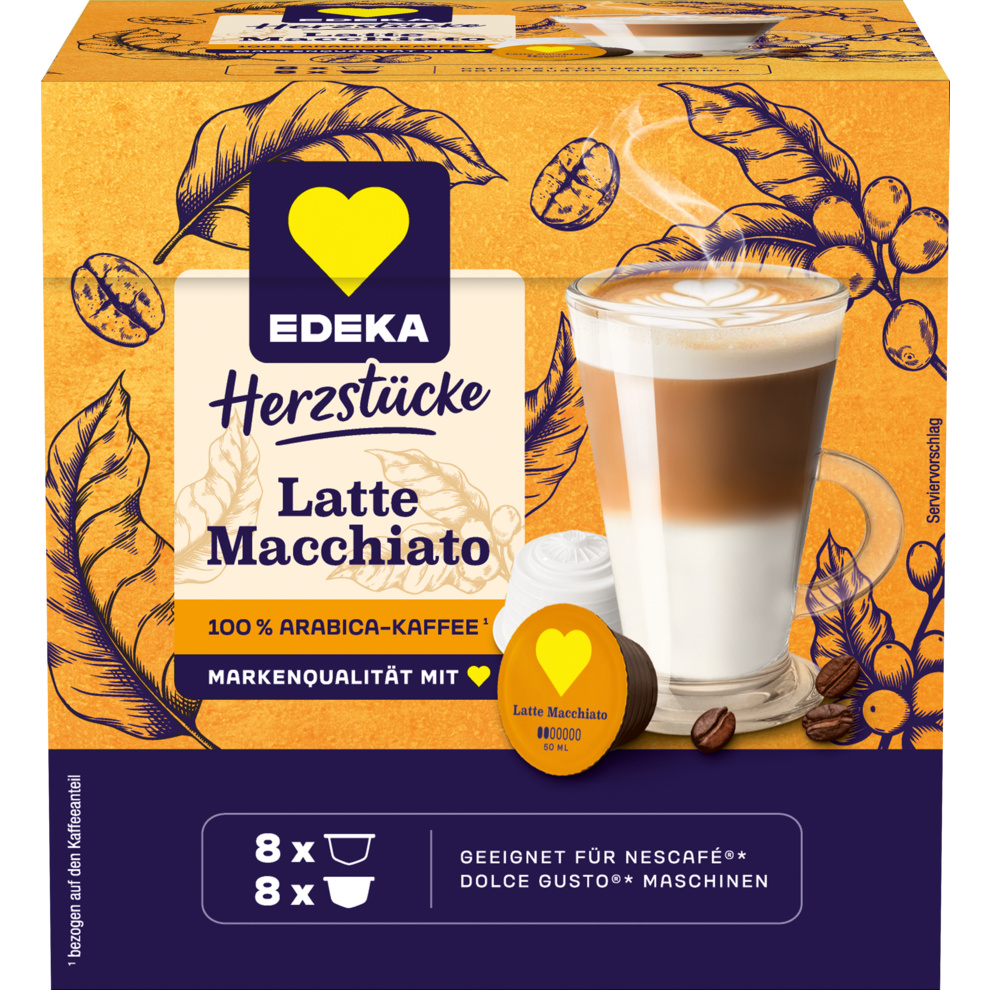 Kaffeekapseln Latte Macchiato