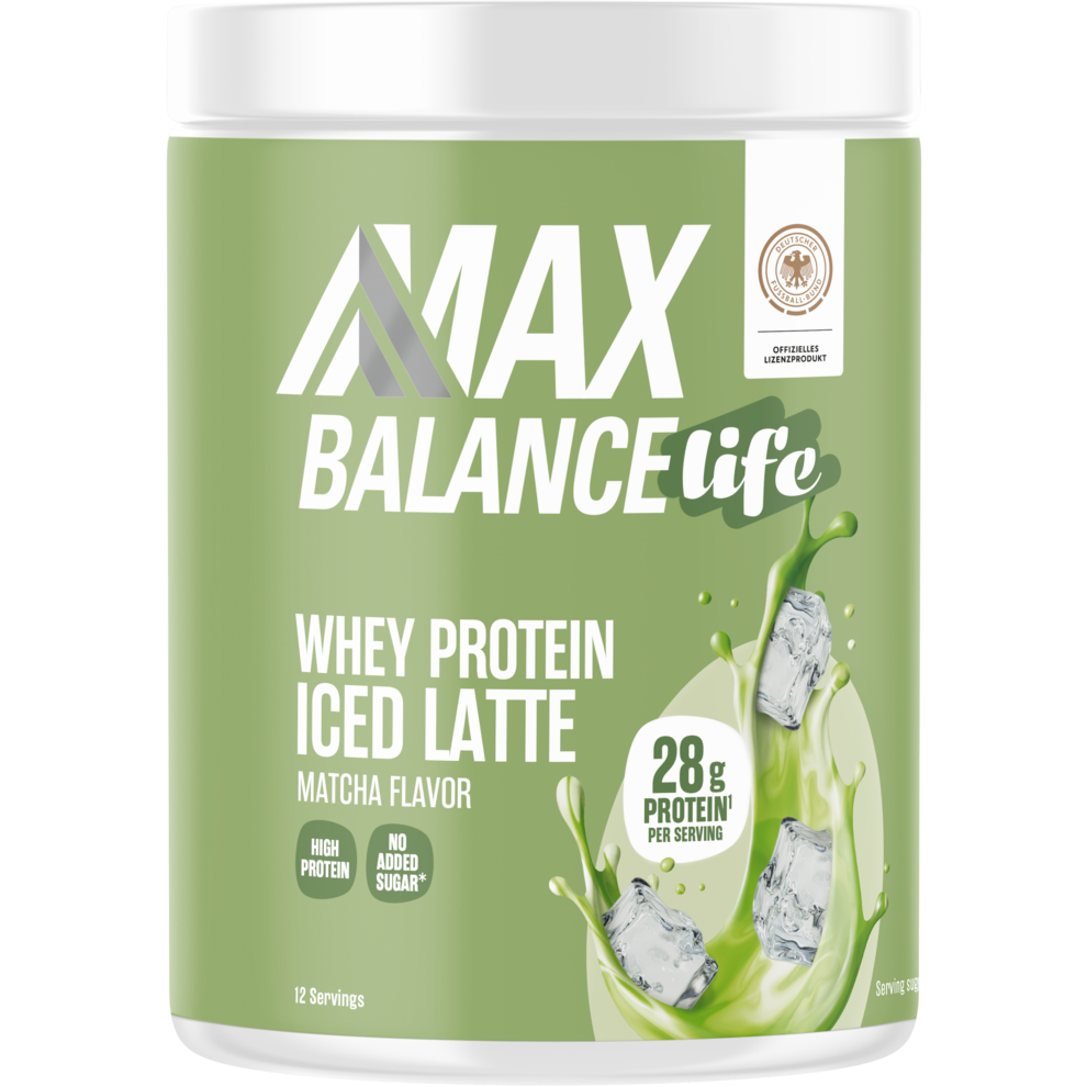 Whey Protein Iced Latte Matcha-Geschmack