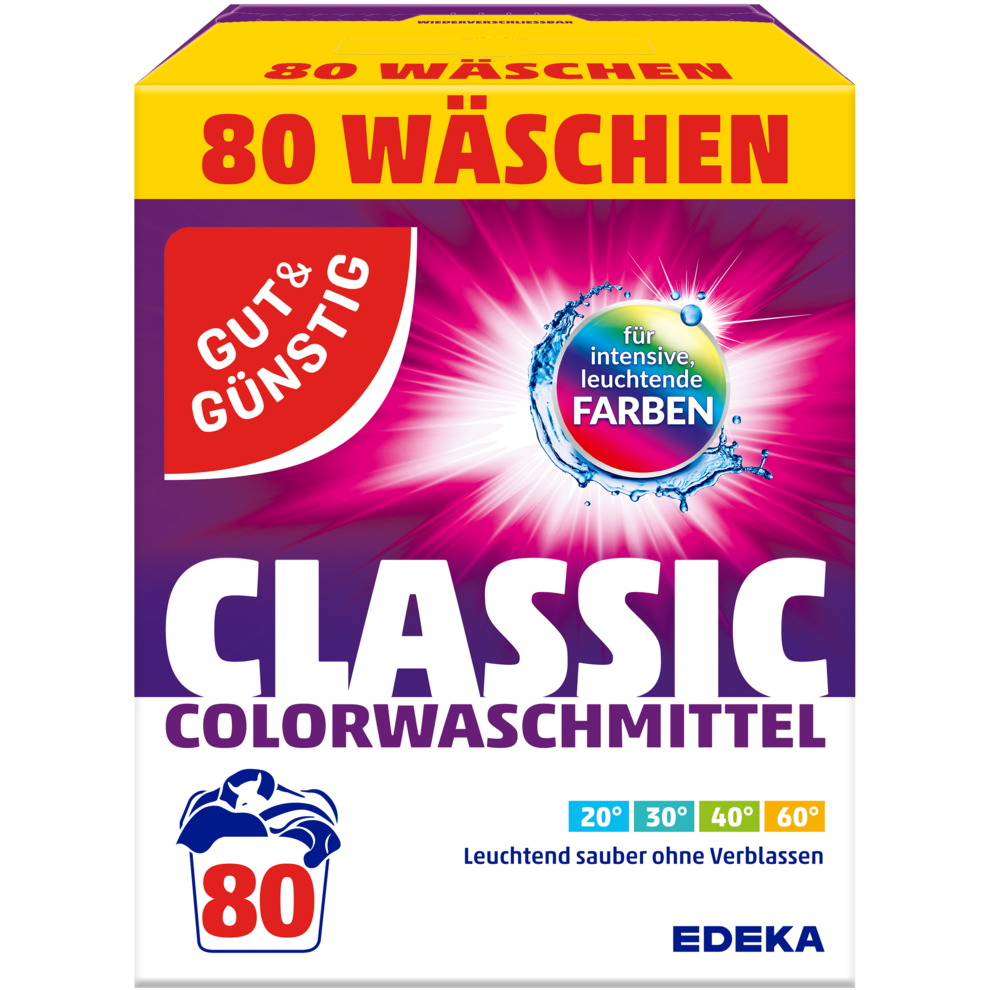 Classic Colorwaschmittel, 80 WL