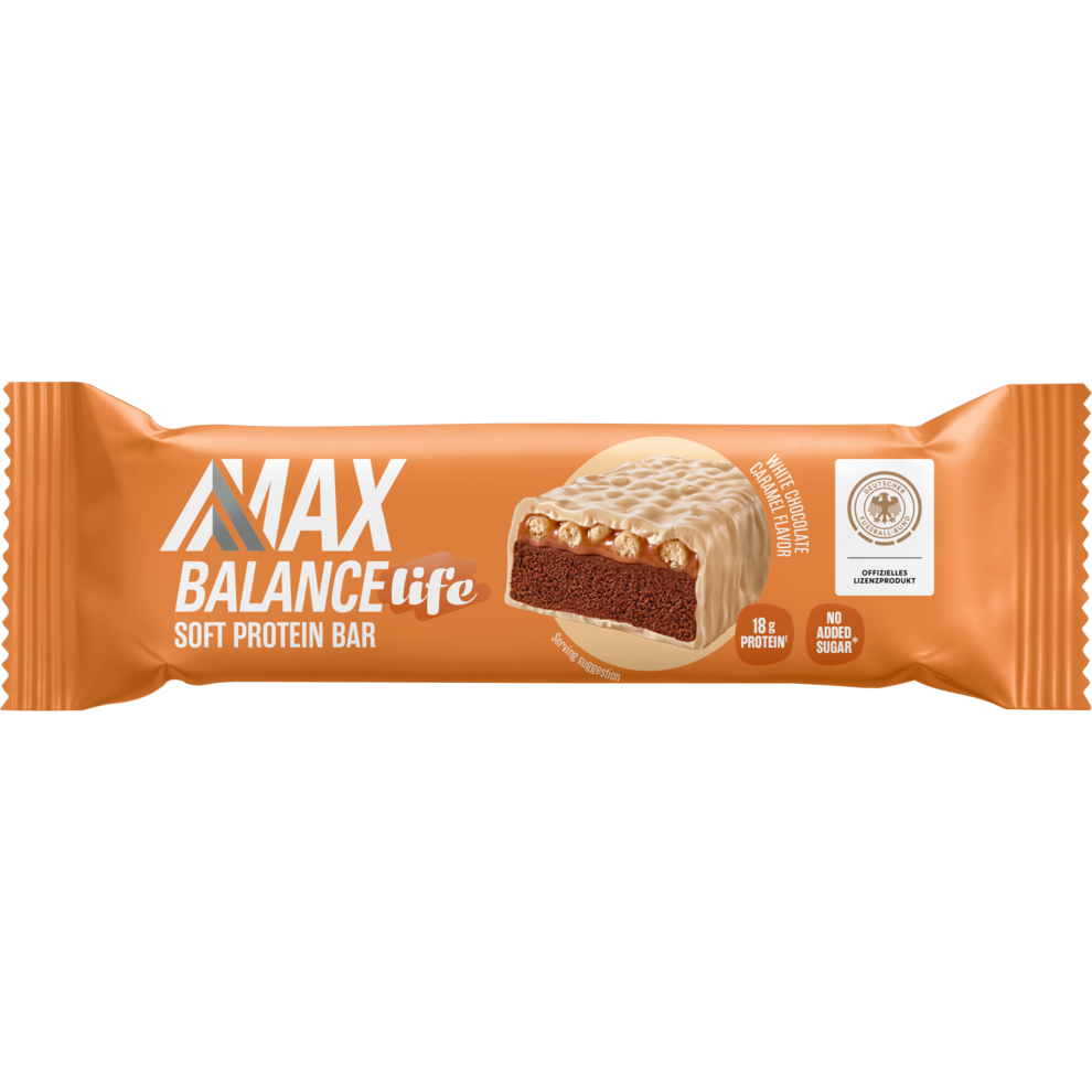 Soft Bar White Chocolate Caramel Flavor