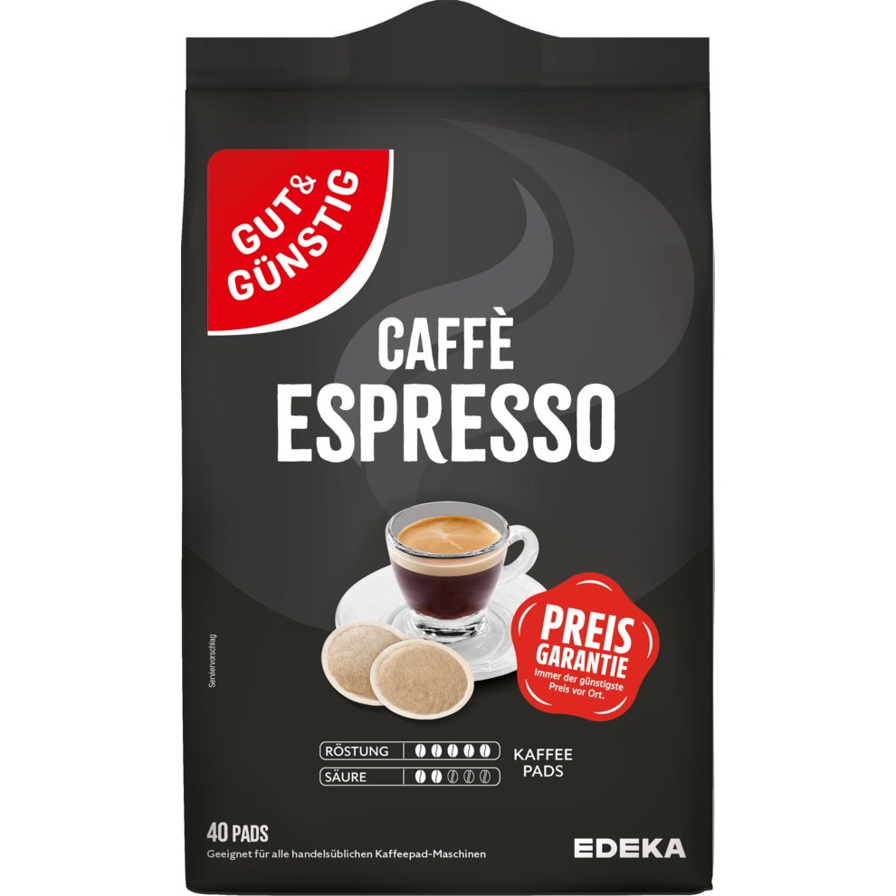 Kaffee-Pads Espresso