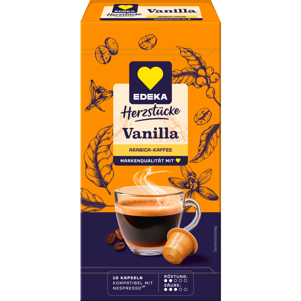 Kaffeekapseln Vanille