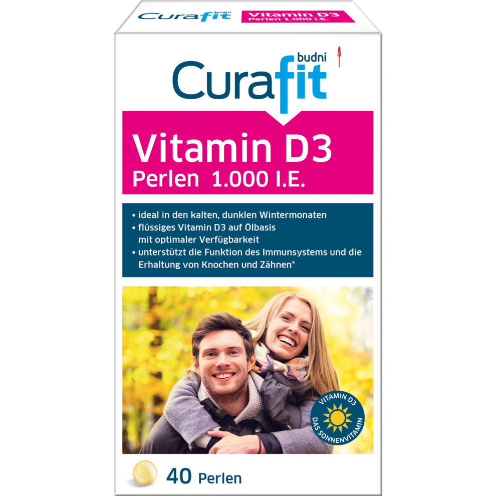 Vitamin D3 Perlen 1.000 i.E.