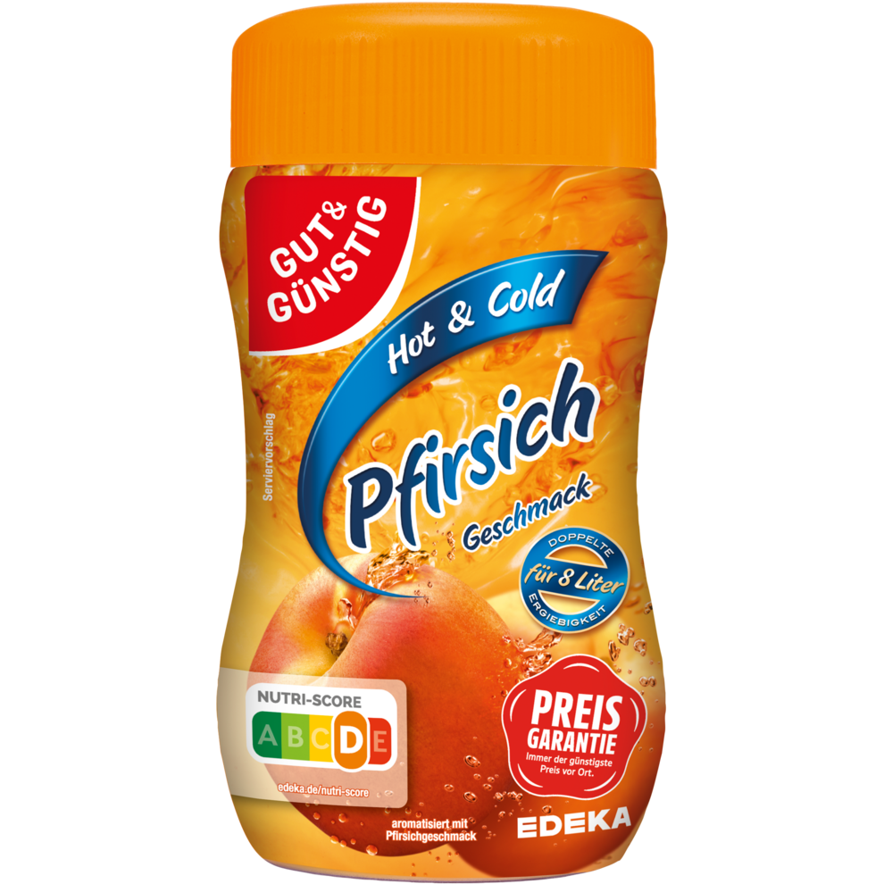 Pfirsich-Teegetränk
