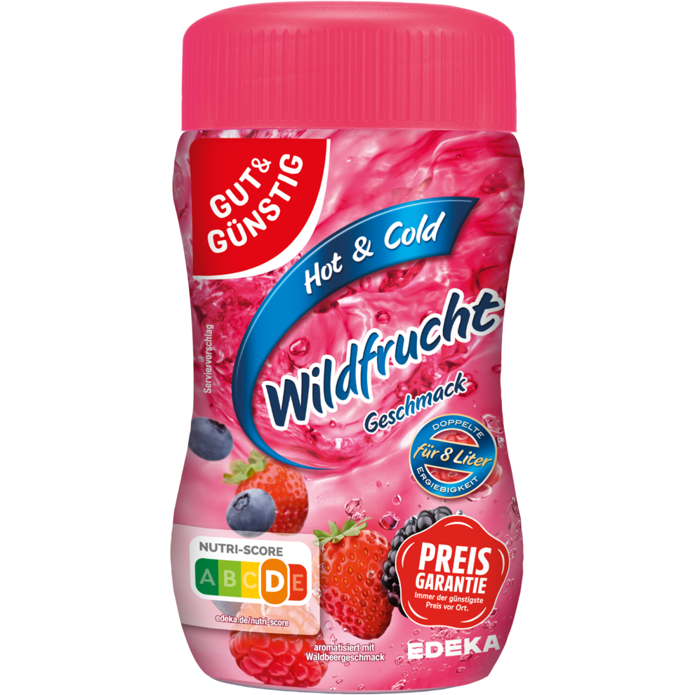 Wildfrucht-Teegetränk