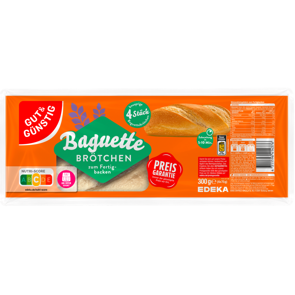 Baguettebrötchen
