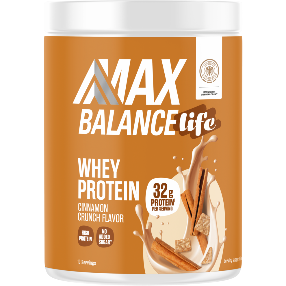 Whey Protein Cinnamon Crunch Flavor