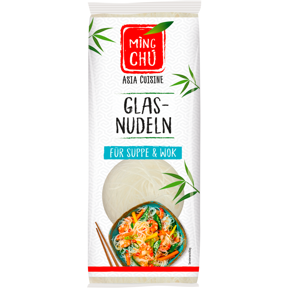Glas-Nudeln