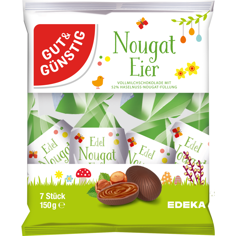 Nougat-Eier