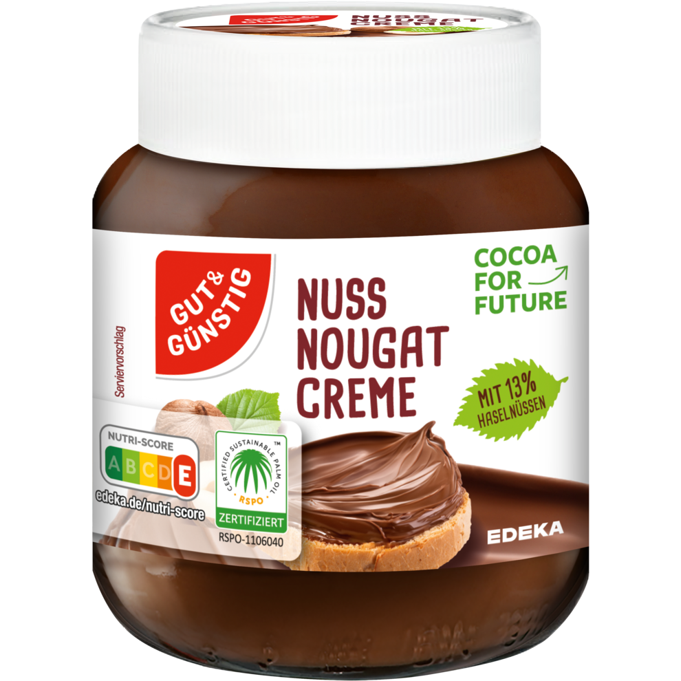 Nuss-Nougat-Creme
